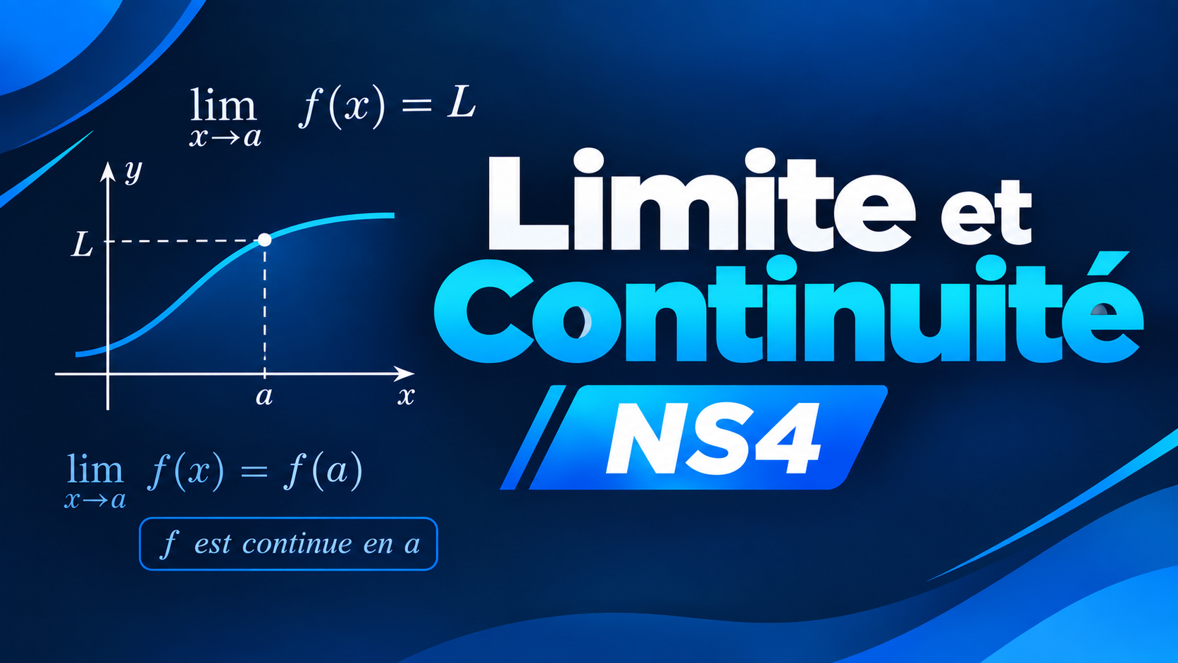 Limite - Continuité